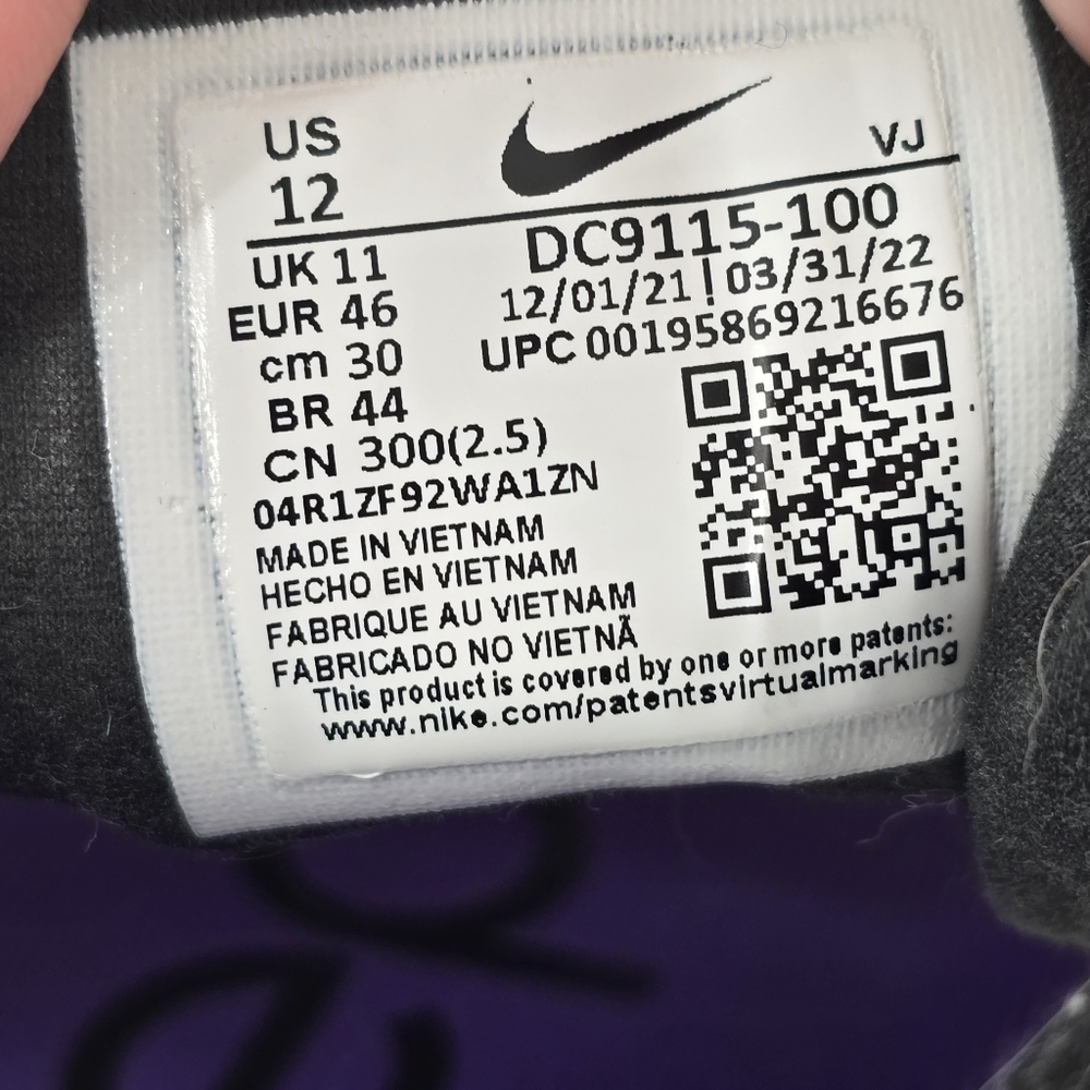 Nike Air Zoom SuperRep 3 Malachite Psychic Purple Persian Violet Size 12 Rare‎ - Picture 6 of 10